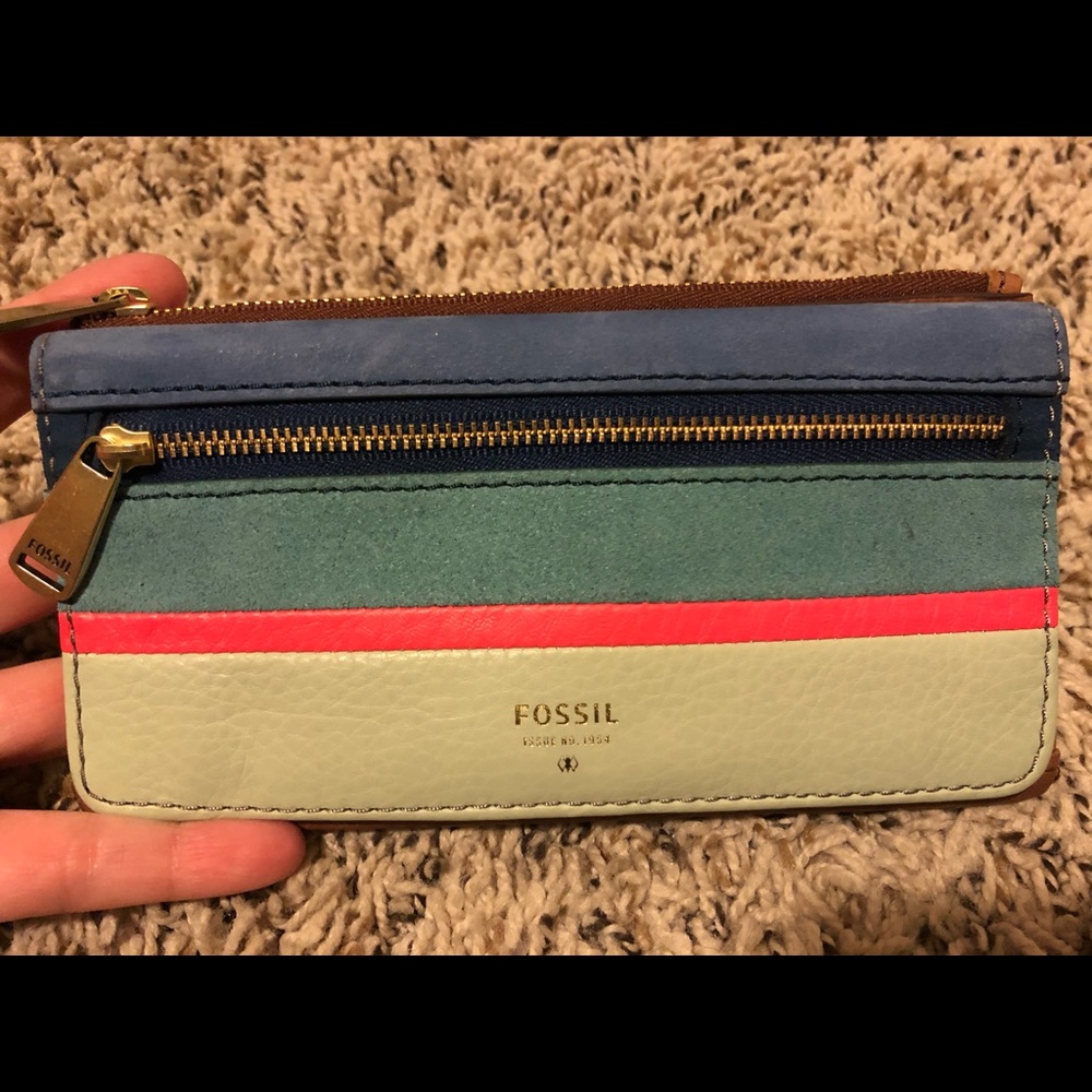 Authentic fossil wallet
